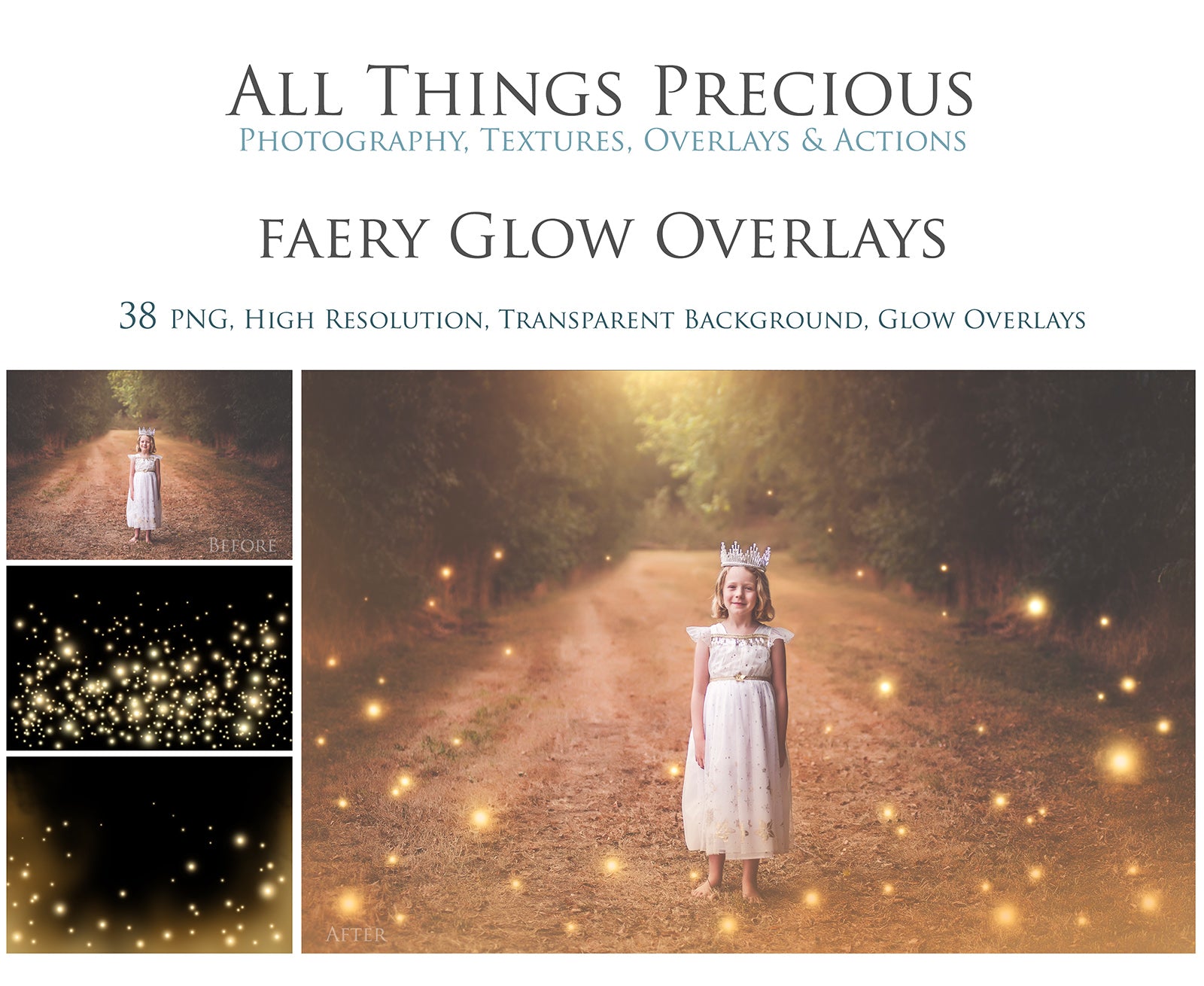 FAIRY WING & OVERLAYS BUNDLE - GOLDEN - Set 8